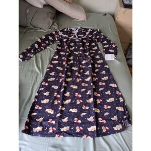 NWT Lanz of Salzburg Cuddly Labs Flannel Gown  - size S